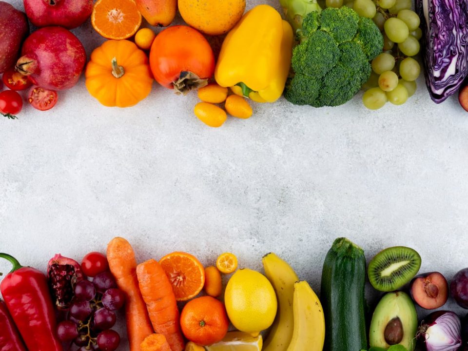 frutas e verduras antioxidantes