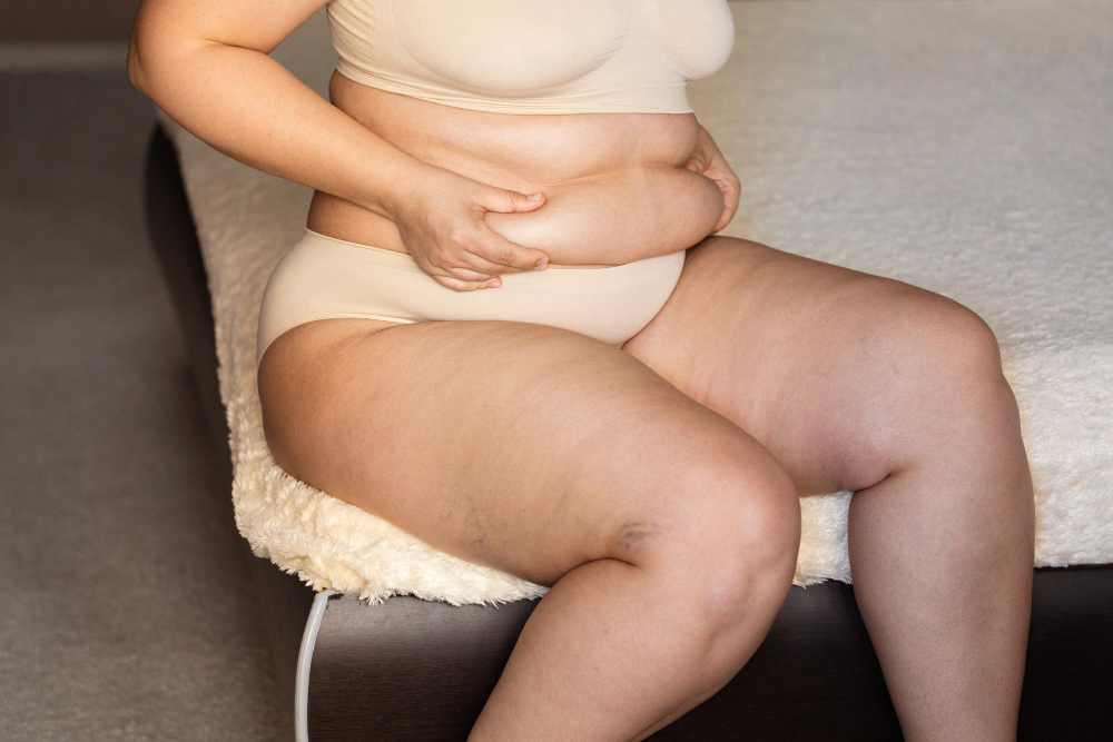 gordura localizada ou lipedema